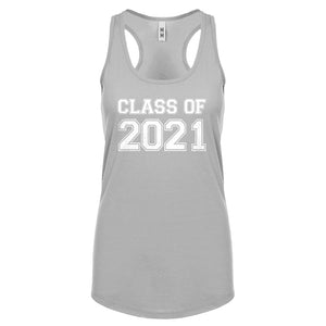 Racerback Class of 2021 Womens Tank Top