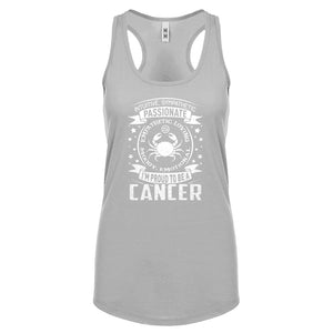 Racerback Cancer Astrology Zodiac Sign Womens Tank Top