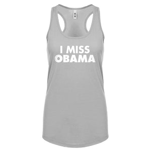 Racerback I Miss Obama Womens Tank Top