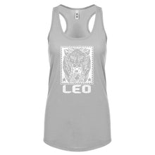 Racerback Leo Zodiac Astrology Womens Tank Top