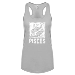 Racerback Pisces Zodiac Astrology Womens Tank Top