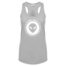 Storming Area 51 Womens Racerback Tank Top