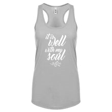 Racerback It is Well with My Soul Womens Tank Top