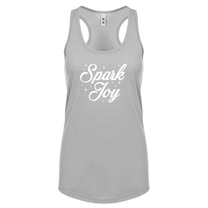 Spark Joy Womens Racerback Tank Top