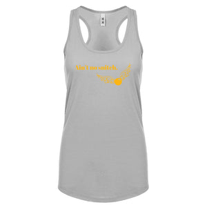 Racerback Ain't No Snitch Womens Tank Top