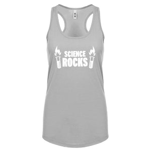 Racerback Science Rocks! Womens Tank Top