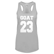 Racerback Goat 23 Womens Tank Top
