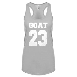 Racerback Goat 23 Womens Tank Top