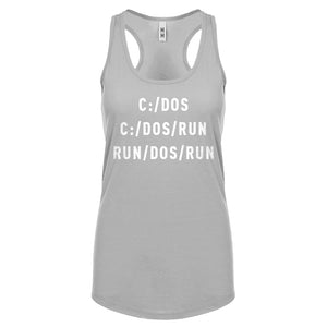 Racerback C Dos Run Womens Tank Top