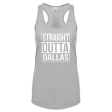 Straight Outta Dallas Womens Racerback Tank Top