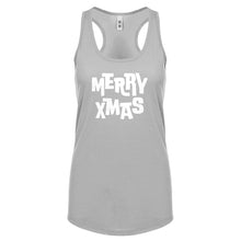 Merry Xmas Womens Racerback Tank Top