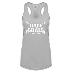 Racerback Tribe Goals Womens Tank Top