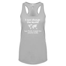 Racerback I Can Change the World Womens Tank Top