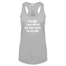 I Thought I was Retired Womens Racerback Tank Top
