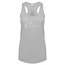 Racerback THC Molecule Womens Tank Top
