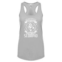 Scorpio Astrology Zodiac Sign Womens Racerback Tank Top