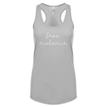 Racerback Free Melania Now Womens Tank Top