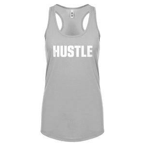 Racerback Hustle Womens Tank Top