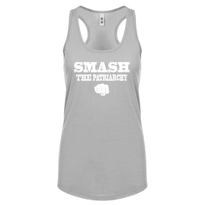 Smash the Patriarchy Womens Racerback Tank Top