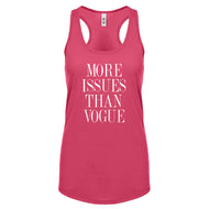 Racerback More Issues than Vogue Womens Tank Top