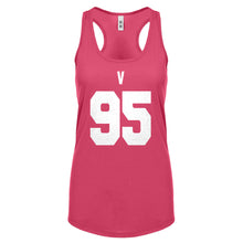 V 95 Womens Racerback Tank Top