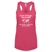 Racerback I Can Change the World Womens Tank Top