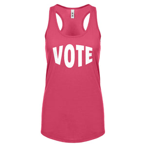 VOTE Womens Racerback Tank Top