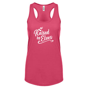 Raised by Elves Womens Racerback Tank Top