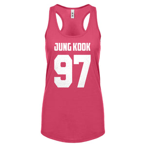 Jung Kook 97 Womens Racerback Tank Top