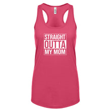 Straight Outta My Mom Womens Racerback Tank Top