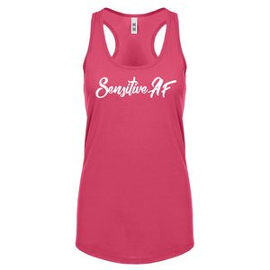 Racerback Sensitive AF Womens Tank Top