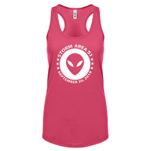 Storming Area 51 Womens Racerback Tank Top