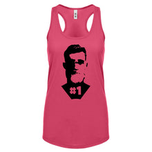 Number One Womens Racerback Tank Top