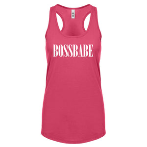 Racerback BossBabe Womens Tank Top