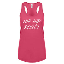 Racerback Hip Hip Rose! Womens Tank Top