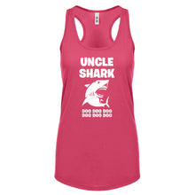 Uncle Shark Womens Racerback Tank Top