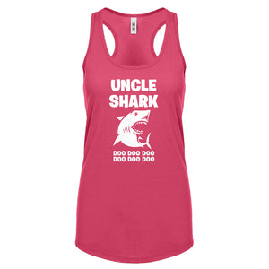 Uncle Shark Womens Racerback Tank Top