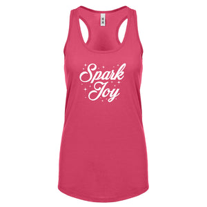 Spark Joy Womens Racerback Tank Top