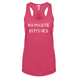 Racerback Namaste Bitches Womens Tank Top