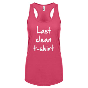 Racerback Last Clean Tshirt Womens Tank Top
