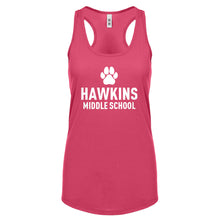 Hawkins Middle School Womens Racerback Tank Top