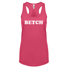 Betch Womens Racerback Tank Top