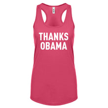 Thanks Obama Womens Racerback Tank Top