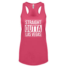 Straight Outta Las Vegas Womens Racerback Tank Top