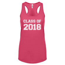 Racerback Class of 2018 Womens Tank Top
