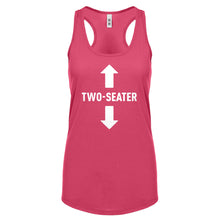 Two Seater Womens Racerback Tank Top
