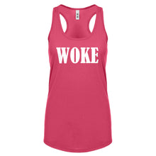 Woke Womens Racerback Tank Top