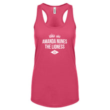 Nunes the Lioness Womens Racerback Tank Top