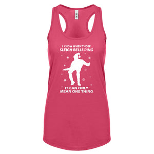Racerback When Those Sleigh Bells Ring (was 3109) Womens Tank Top