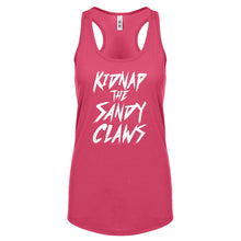 Kidnap the Sandy Claws Womens Racerback Tank Top